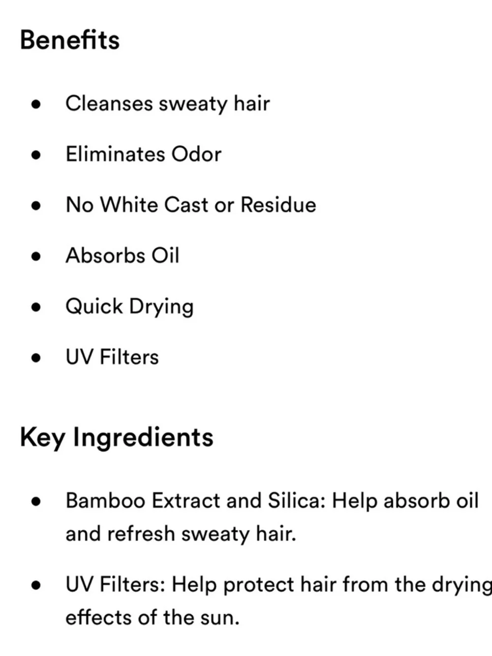 Bumble and bumble Prêt-à-powder Post Workout Dry Shampoo Mist - New FullSz